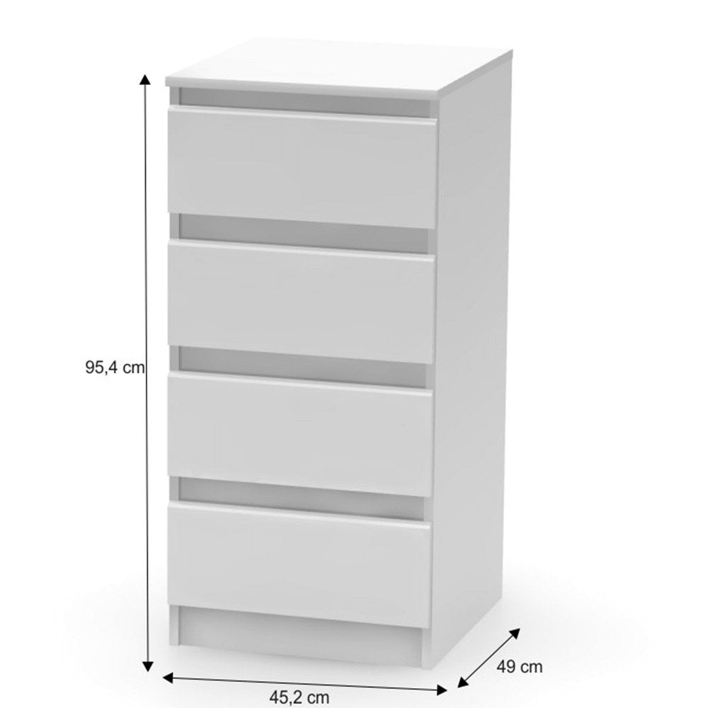 Comodă Hany 009 – schiță cu dimensiuni