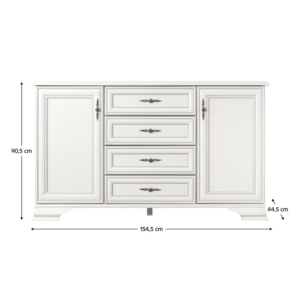 Comodă living Kentak – schiță cu dimensiuni