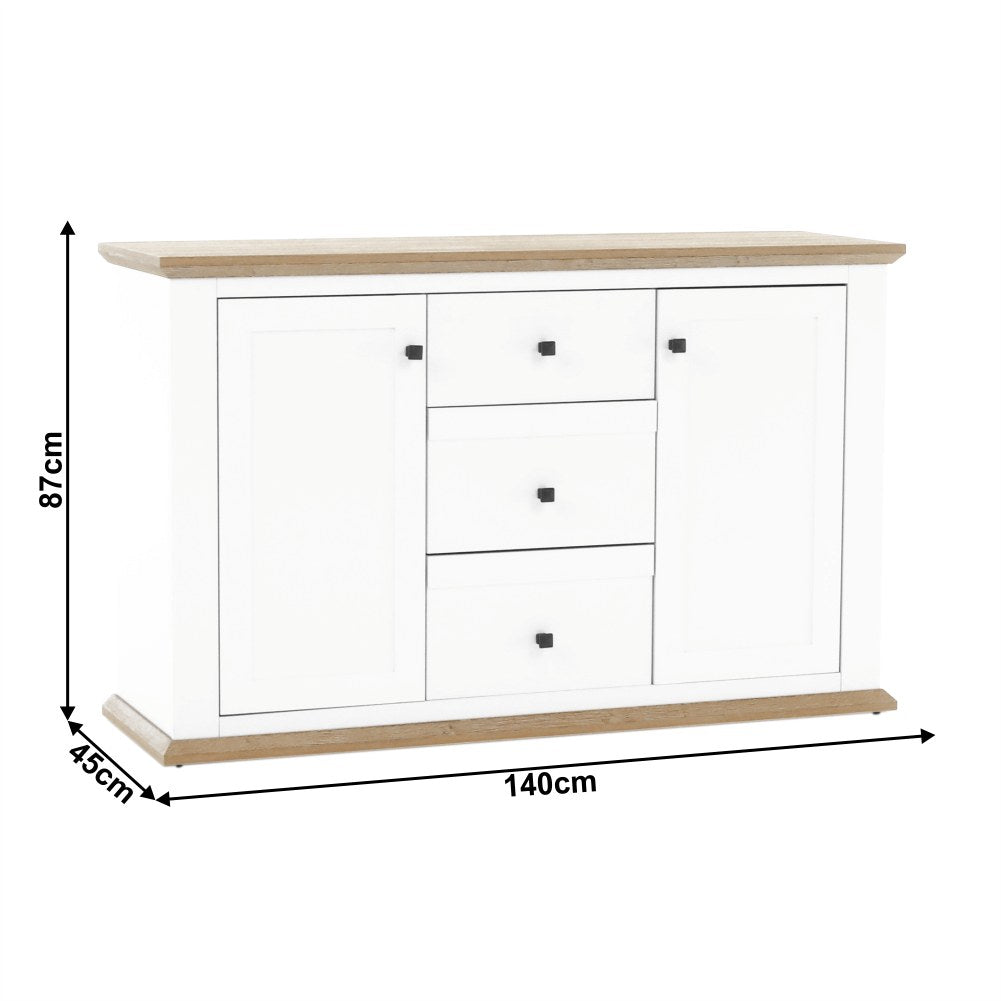 Comodă living Leon – schiță cu dimensiuni