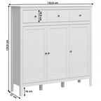 Comodă living Olje – schiță cu dimensiuni