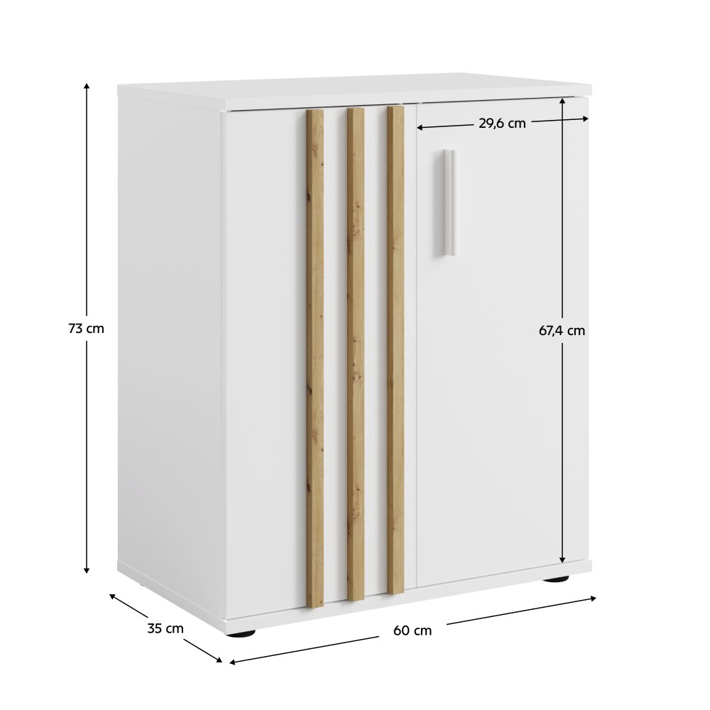 Comodă living Tolis – schiță cu dimensiuni