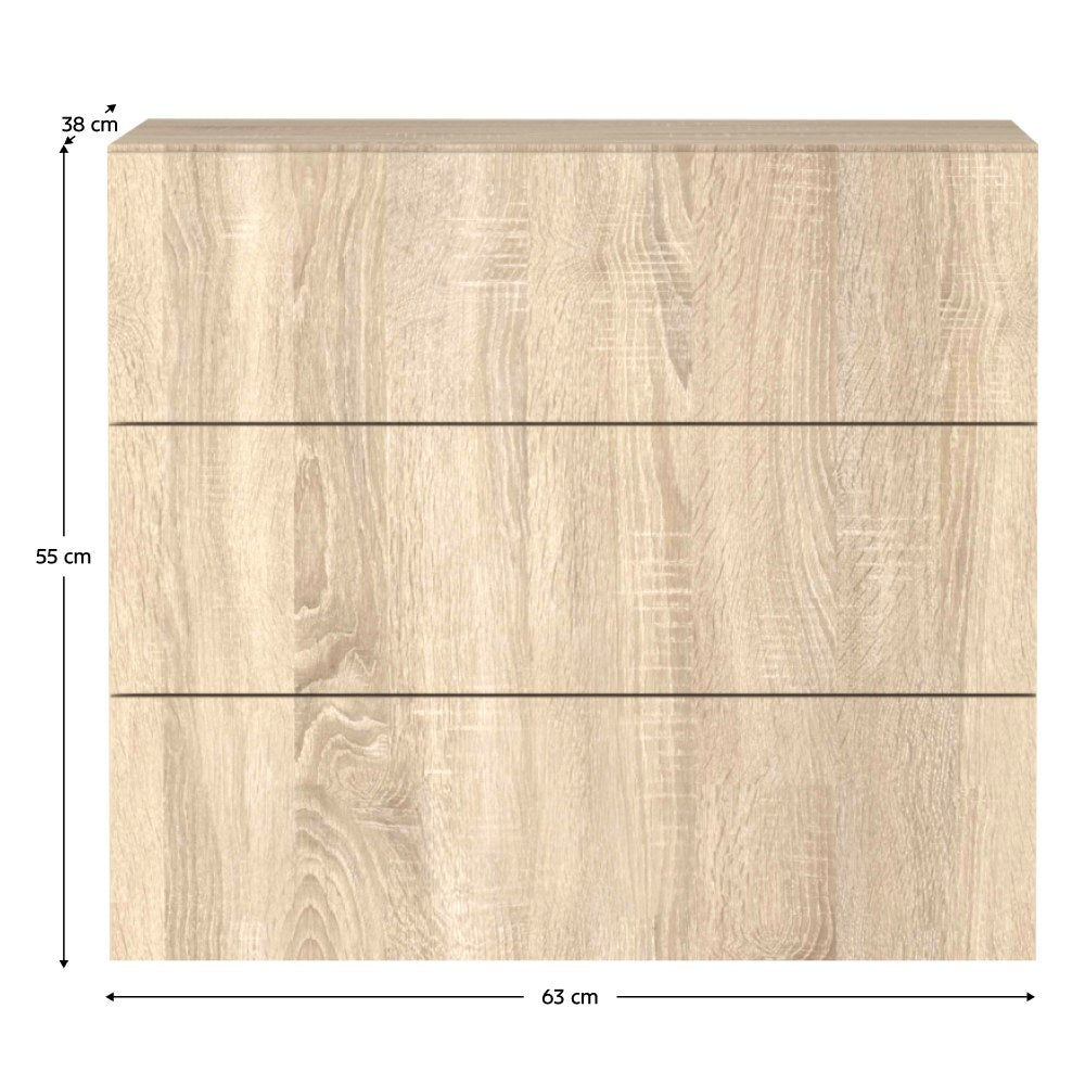 Comodă living Vertio – schiță cu dimensiuni