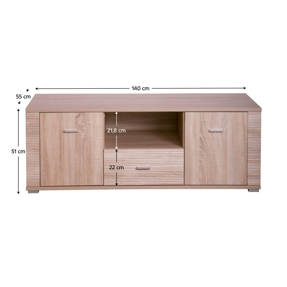 Comodă TV Grand – schiță cu dimensiuni