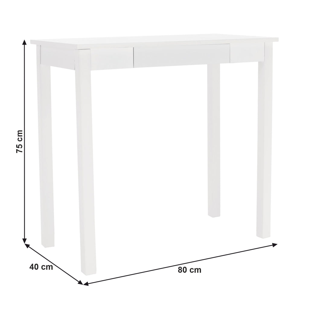 Consolă Amyntas – schiță cu dimensiuni