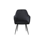 Scaun tapitat living din si picioare metalice Cora, vedere 9