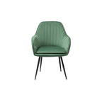 Scaun tapitat living din si picioare metalice Cora, vedere 5