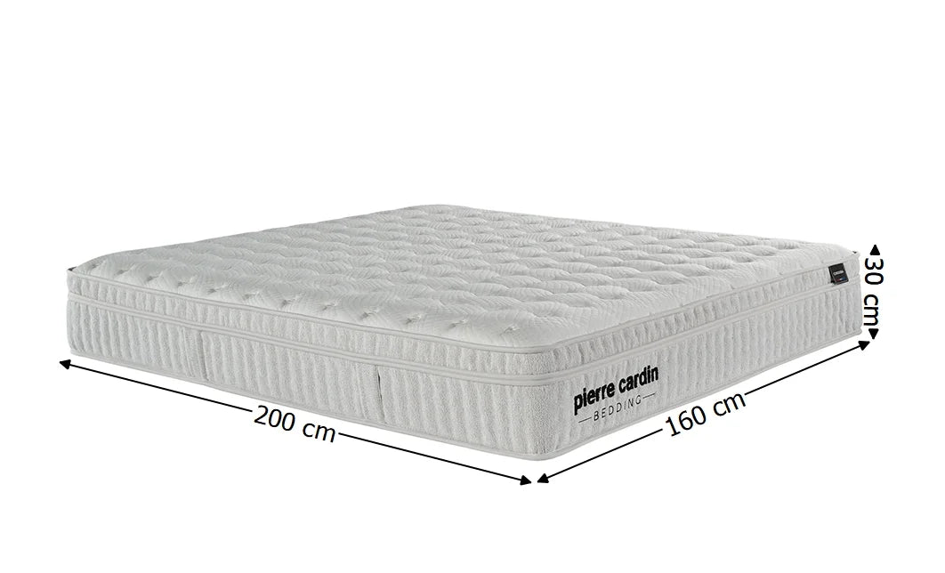 Saltea Pierre Cardin cu arcuri pocket, medie, 160x200x28 cm, Cordoba