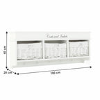 Cuier hol Blanco – schiță cu dimensiuni, imaginea 3