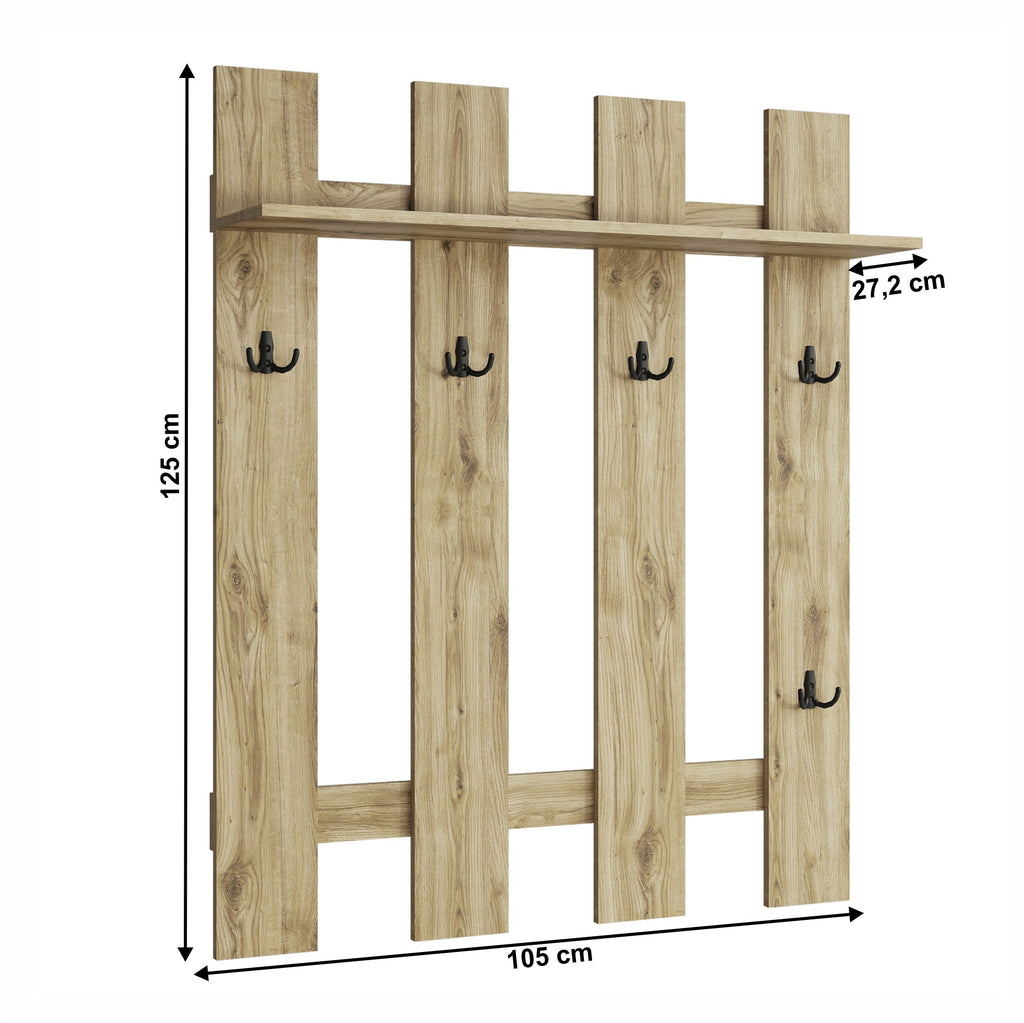 Cuier hol Dorsi – schiță cu dimensiuni