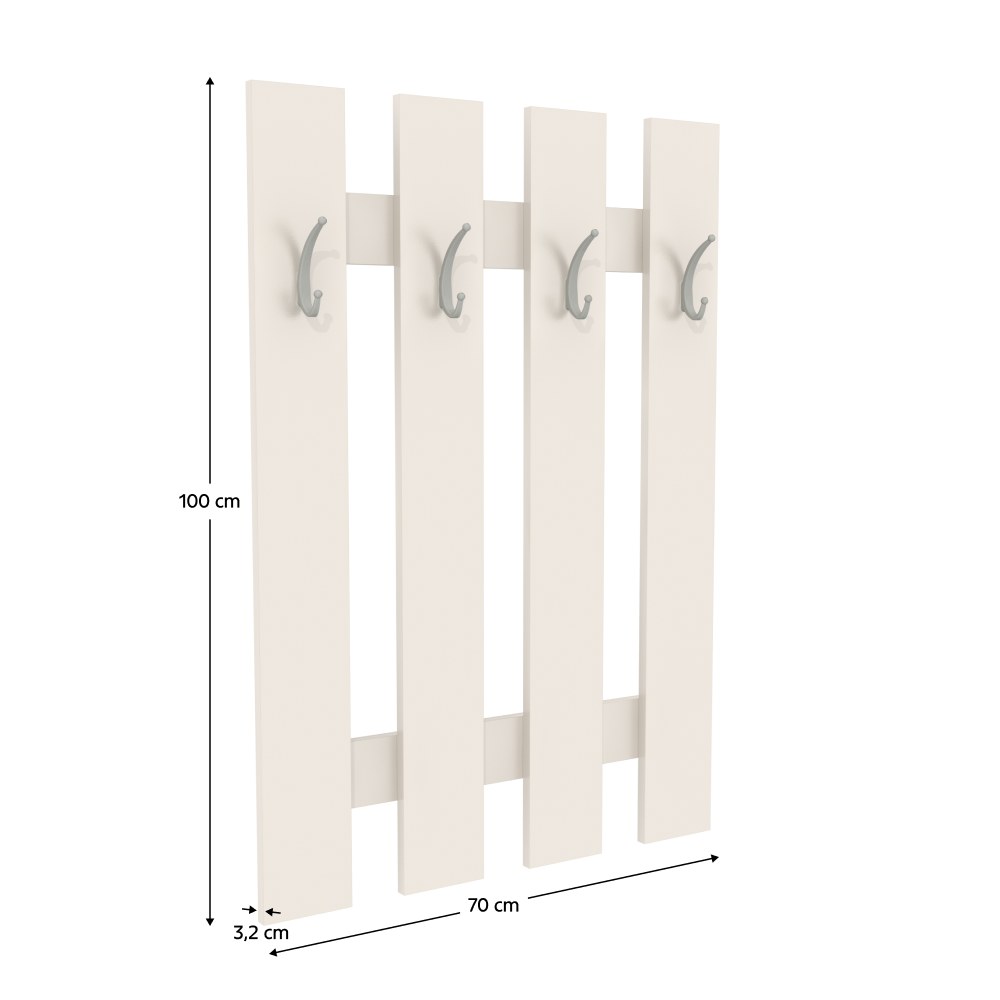 Cuier hol Korado – schiță cu dimensiuni