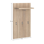 Cuier hol Norty – schiță cu dimensiuni