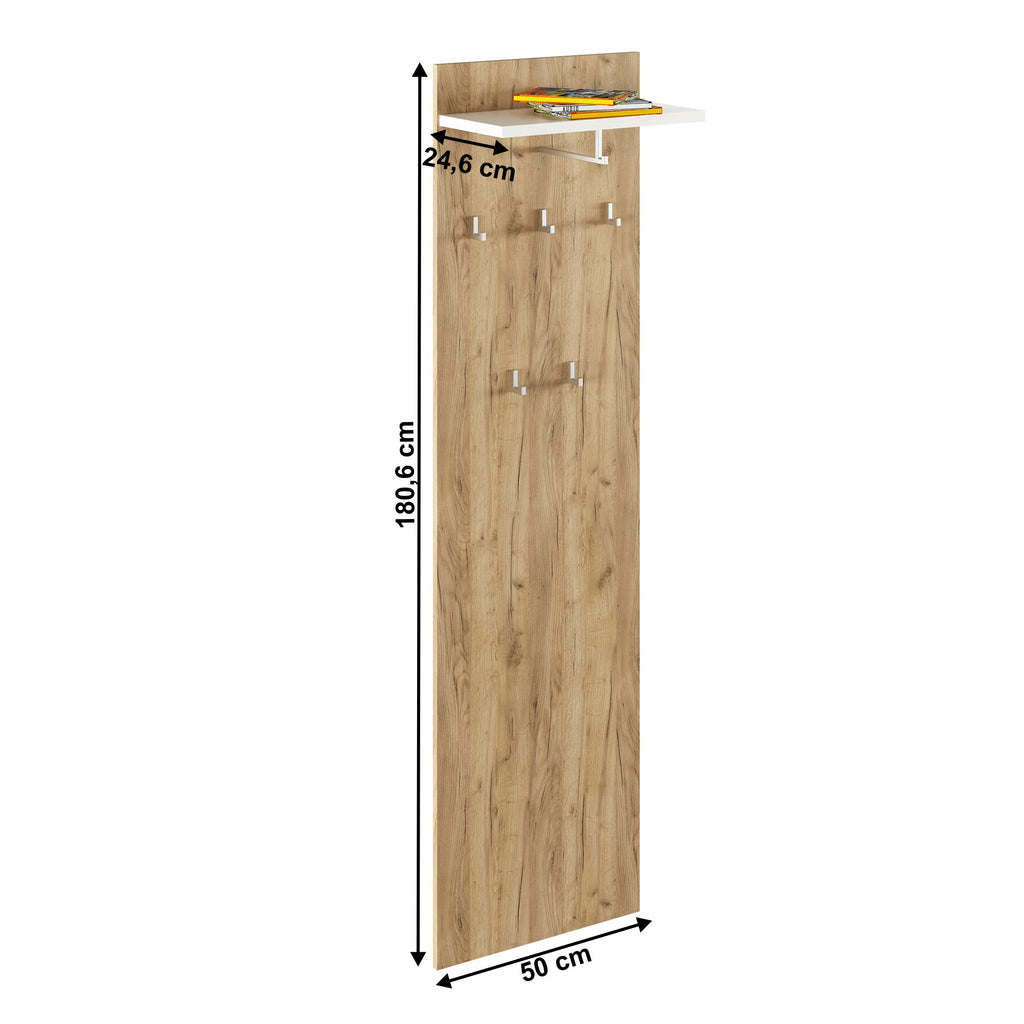 Cuier hol Rioma – schiță cu dimensiuni