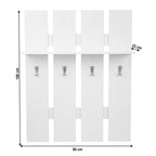Cuier hol Topty – schiță cu dimensiuni