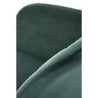 Scaun K535, verde inchis / negru