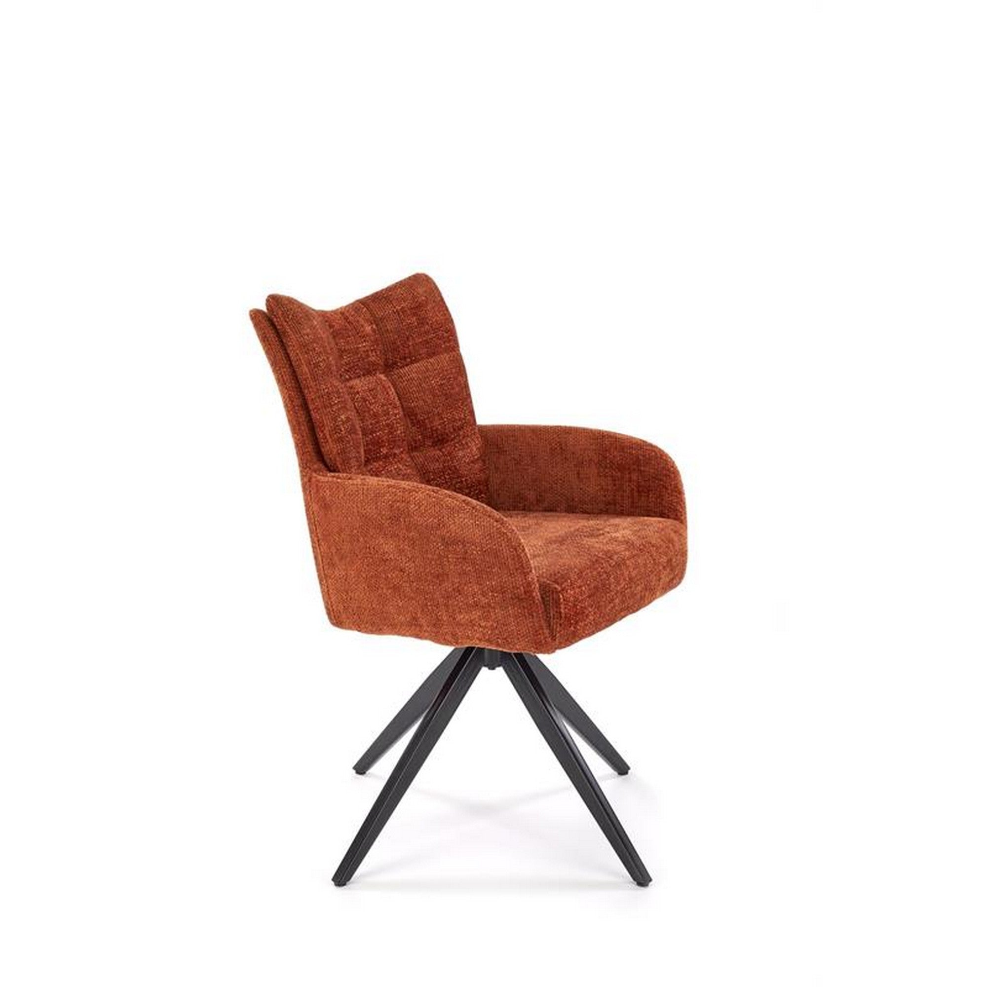 Scaun K540, caramiziu / negru