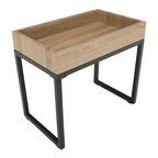 Masuta de cafea DAGOR, stejar / negru