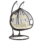 Scaun agatat maro/crem DALVEA 2 NEW