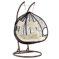 Scaun agatat cupru/maro/crem DALVEA 2 NEW