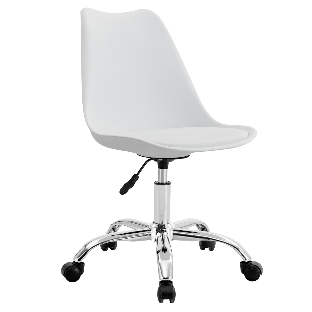 Scaun de birou DARISA 2 NEW, alb
