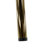 Scaun de sufragerie de design, material Velvet negru/gold crom auriu, DASMIN TIP 1