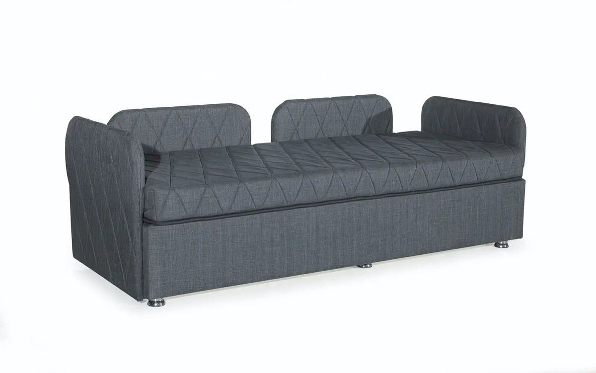 Pat de zi, cu saltea inclusa si lada de depozitare Daybed – Maxinova (imaginea 5)