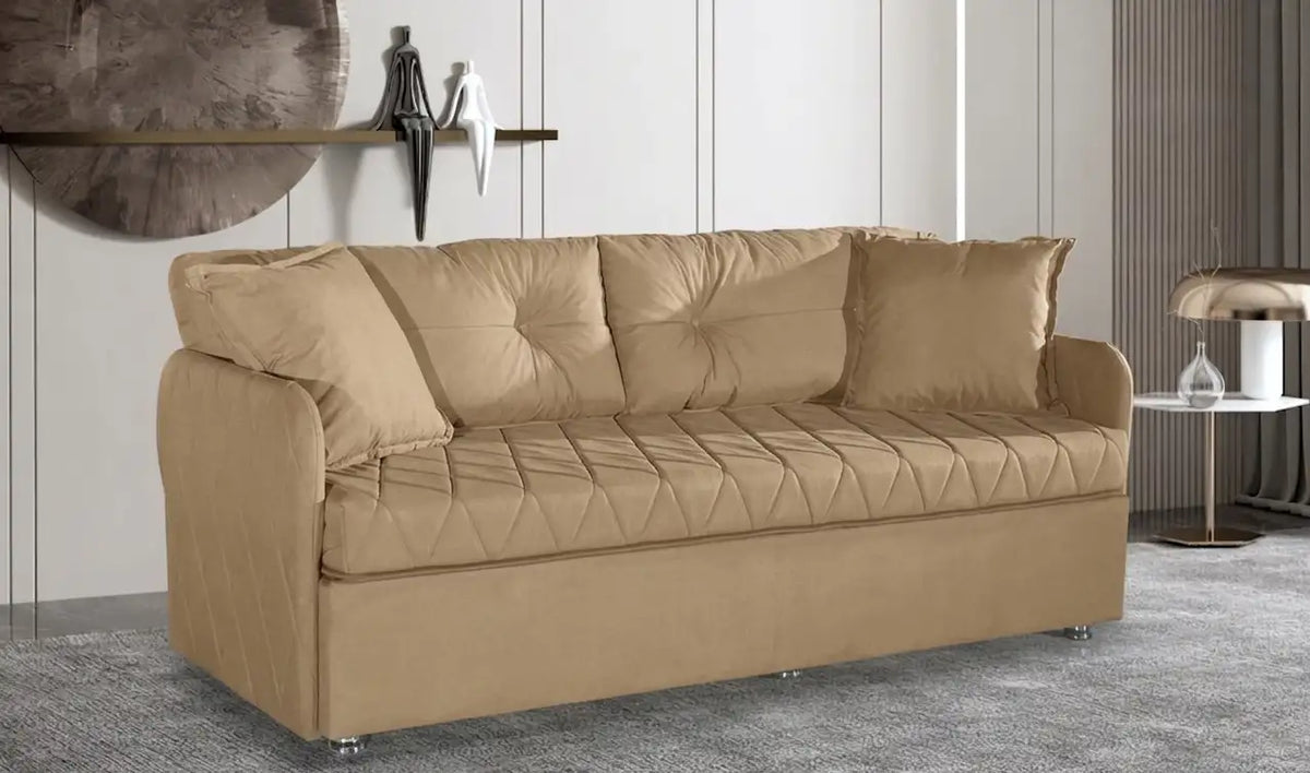Pat de zi, cu saltea inclusa si lada de depozitare Daybed – Maxinova (imaginea 1)
