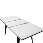Masa SKY DT2609 L120-160xW80xH76 (WHITE), vedere 8