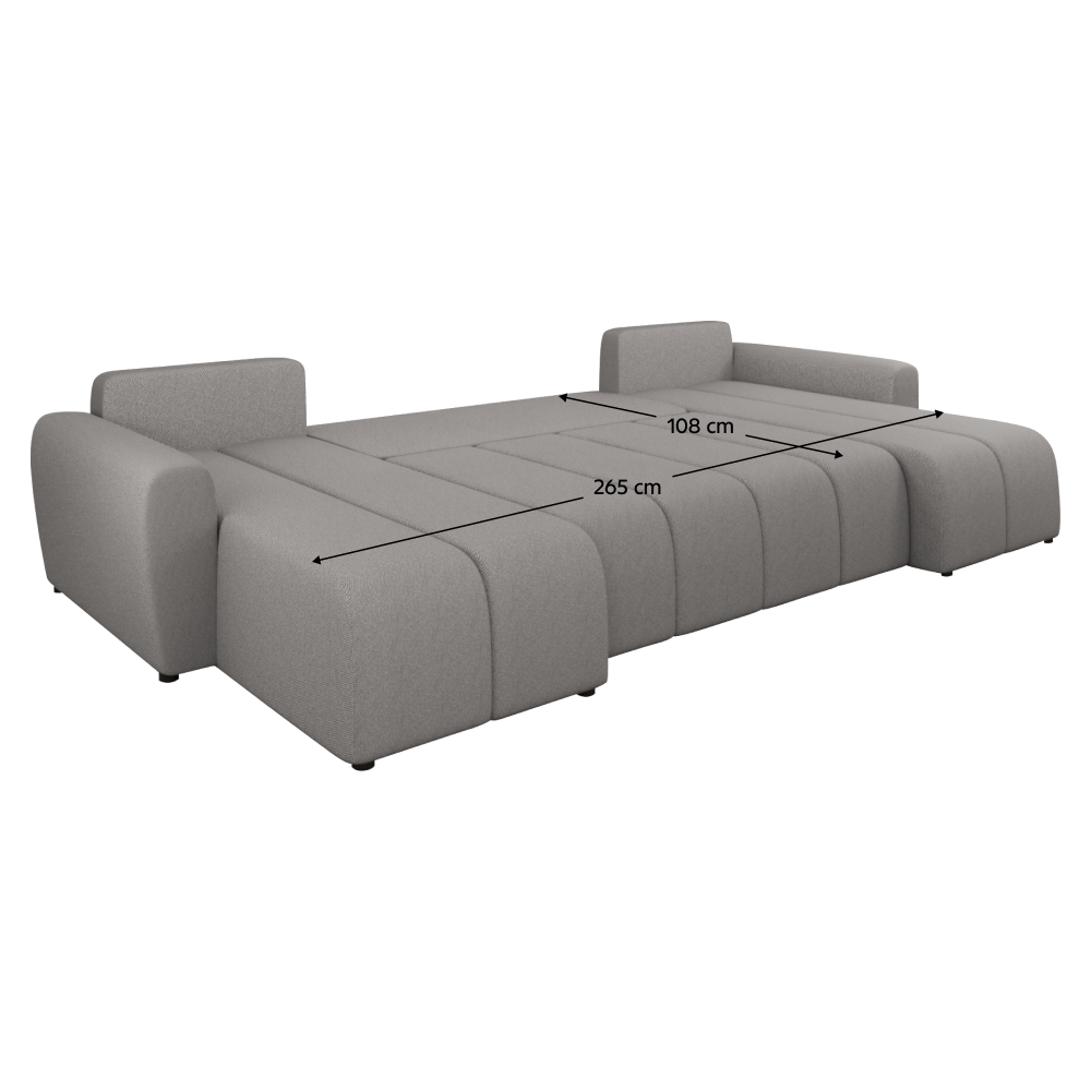 Coltar in forma de U extensibil DELIN UNI, vedere 4