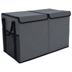 Cutie depozitare DETER, gri / negru