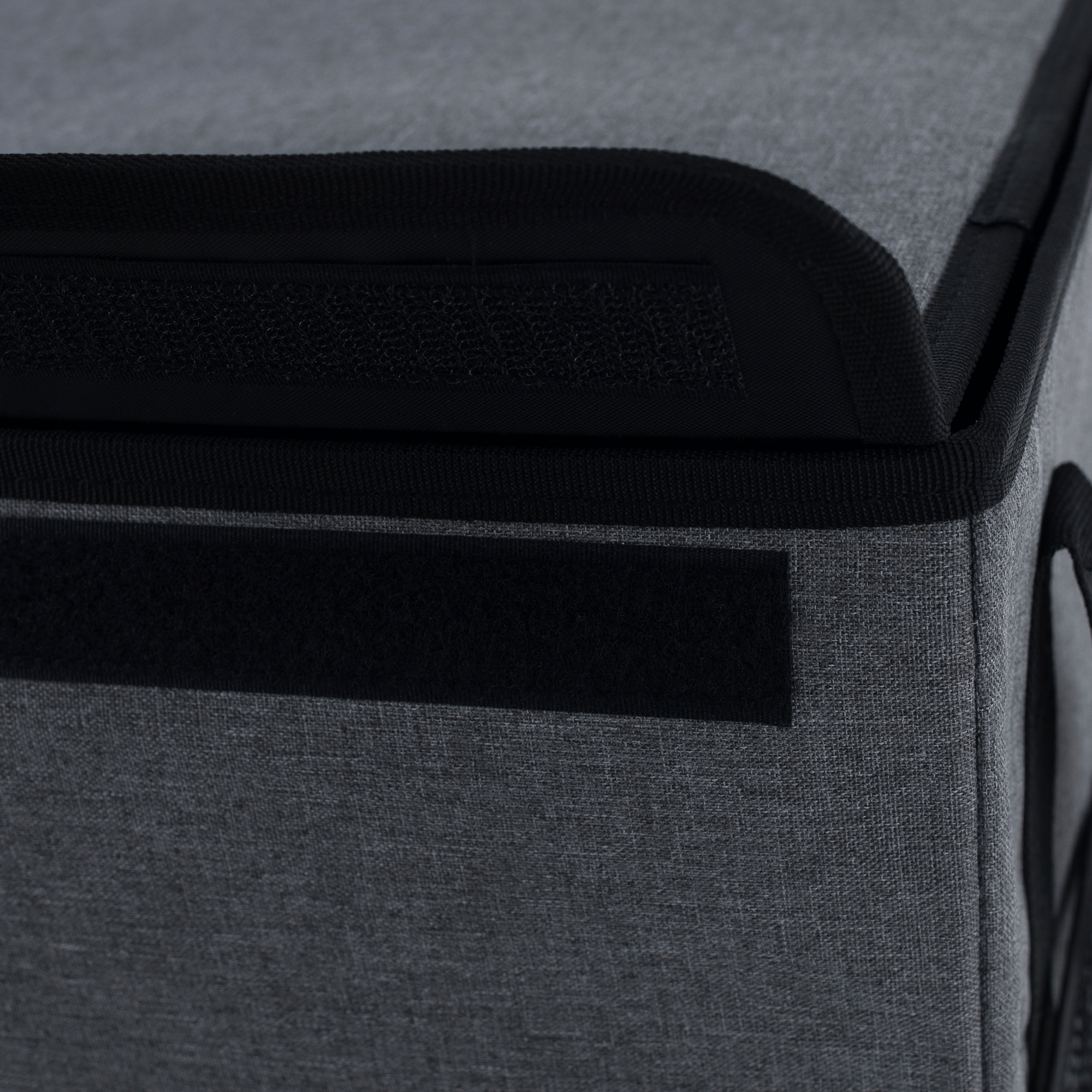 Cutie depozitare DETER, gri / negru