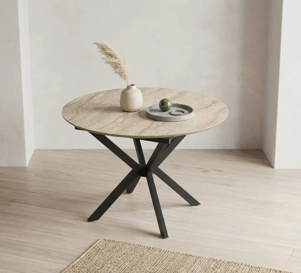 Masa, extensibila bucatarie/living rotunda 110 *110 cm, Dia – Maxinova (imaginea 23)