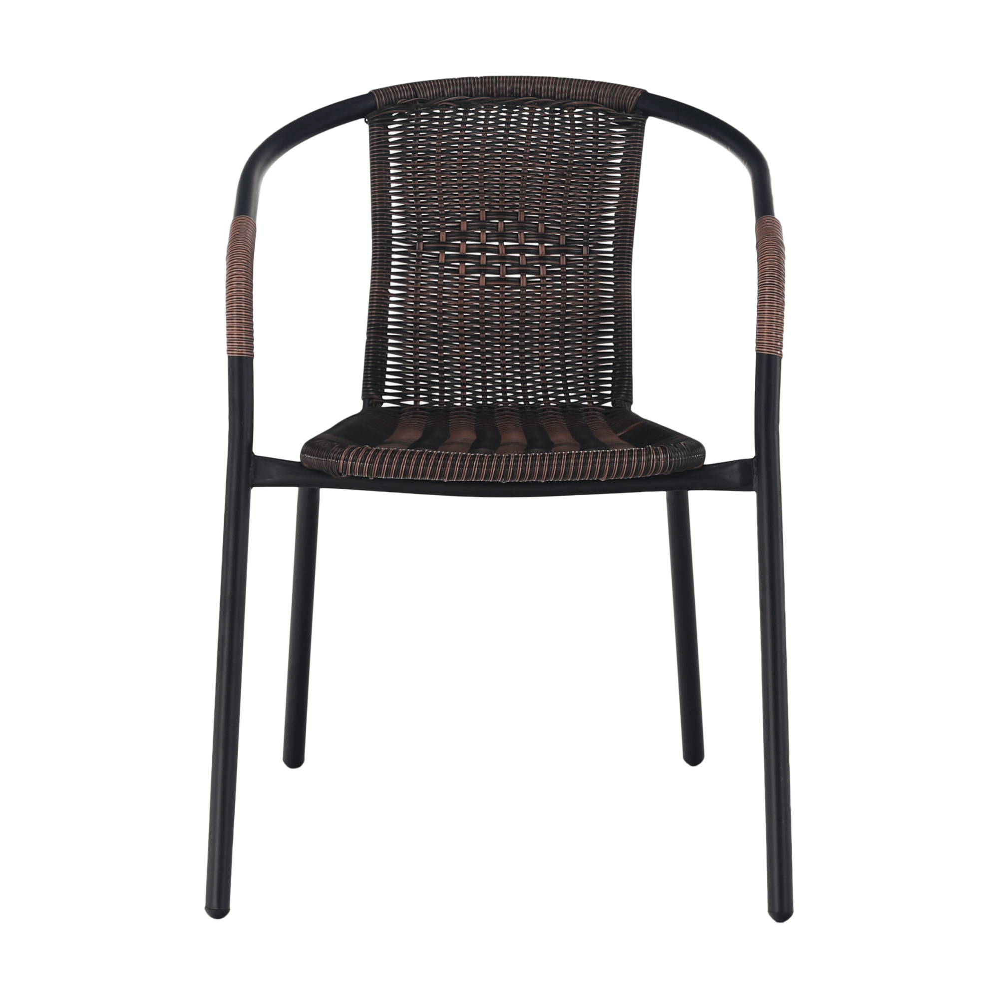 Scaun DOREN, maro / negru