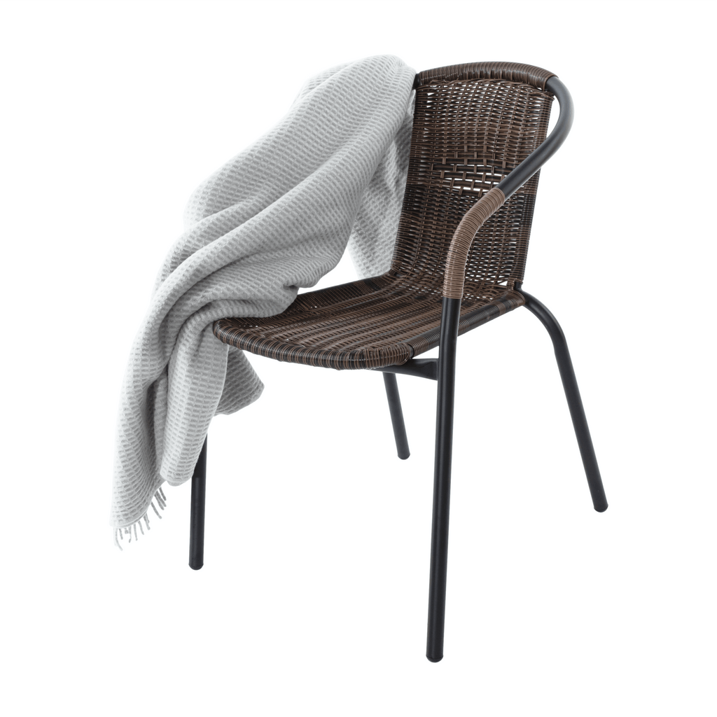 Scaun DOREN, maro / negru