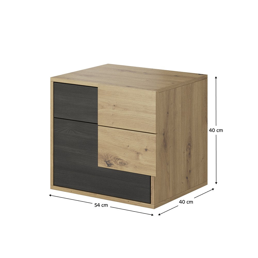 Dormitor complet Bafra – schiță cu dimensiuni, imaginea 3