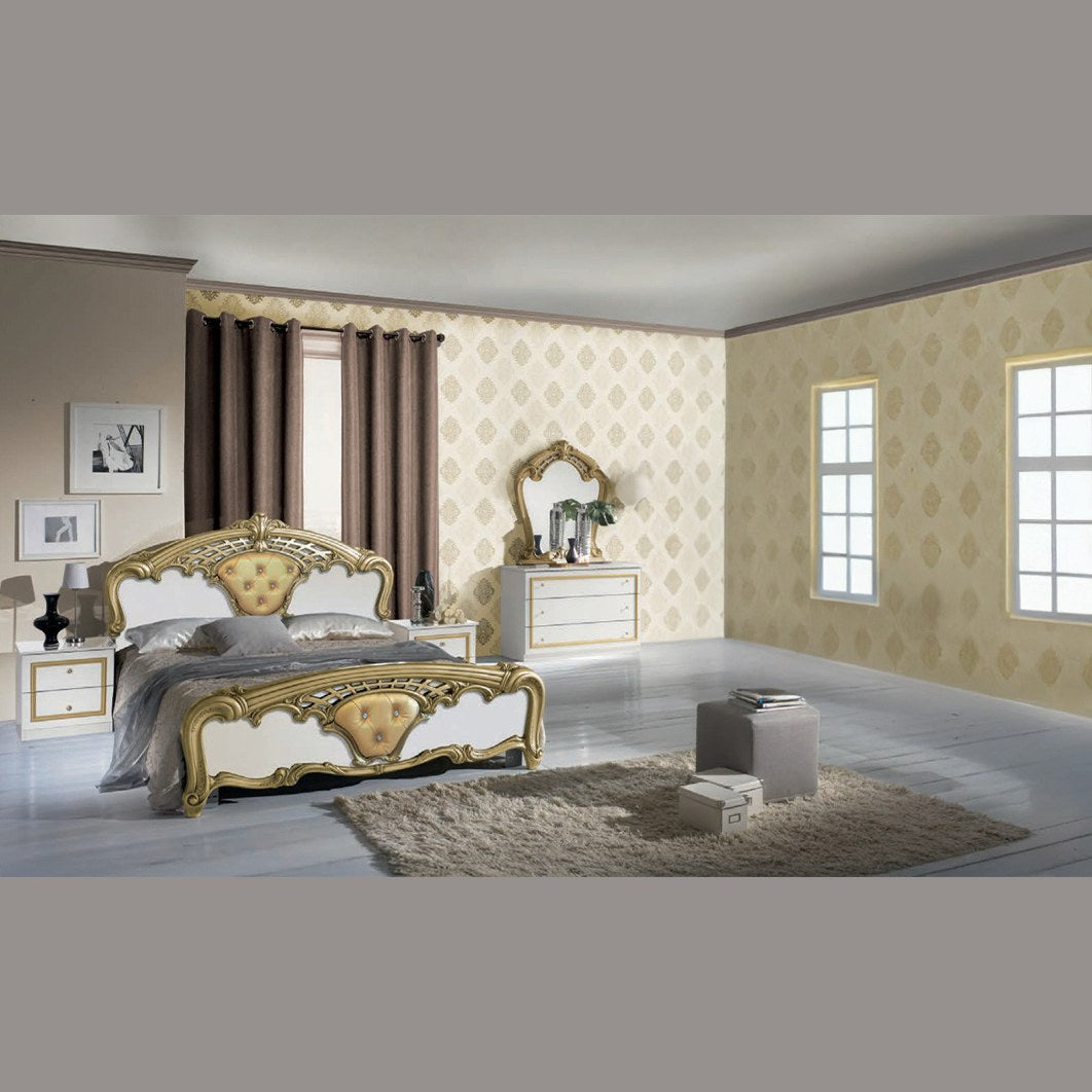 Dormitor complet Eva Bianco Gold