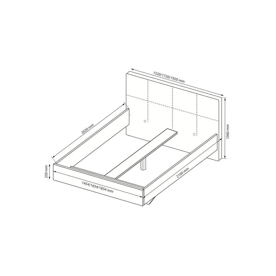 Dormitor complet Family 5, vedere din alt unghi