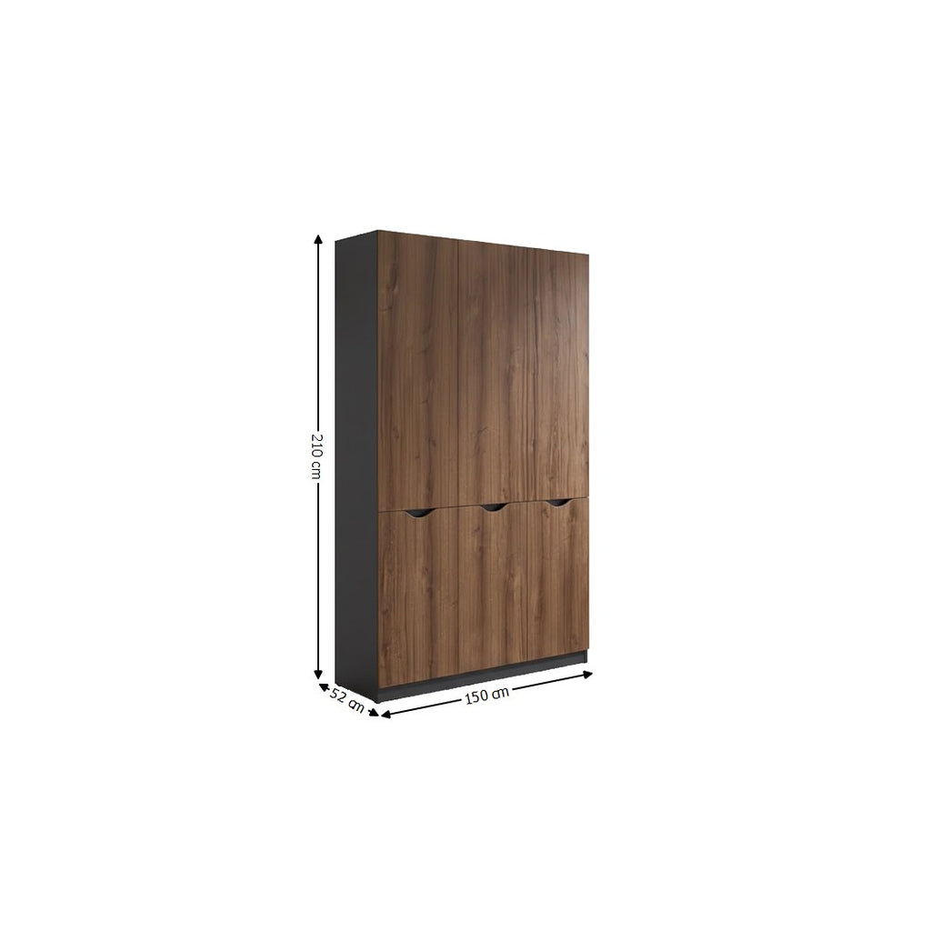 Dormitor complet Happy Nuc – schiță cu dimensiuni