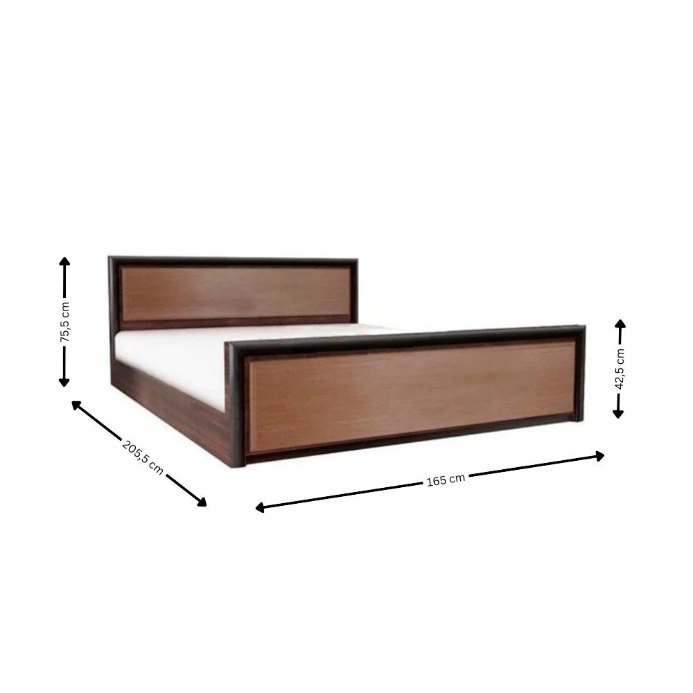 Dormitor complet Koen Mdf – schiță cu dimensiuni