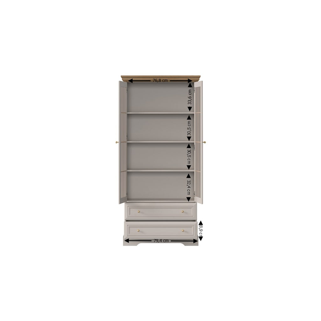 Dormitor complet Kora Cashmere, vedere din alt unghi, imaginea 3