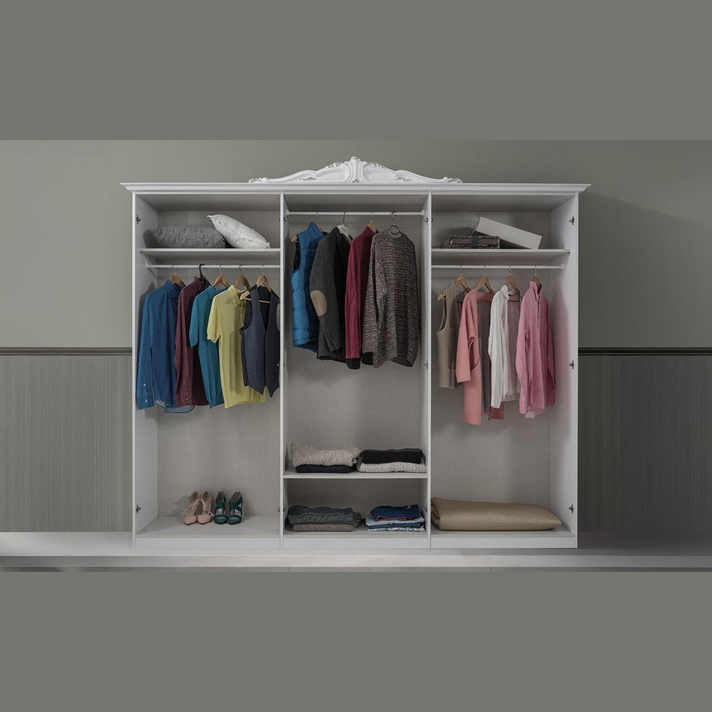 Dormitor complet Luisa Bianco Silver, imaginea 4