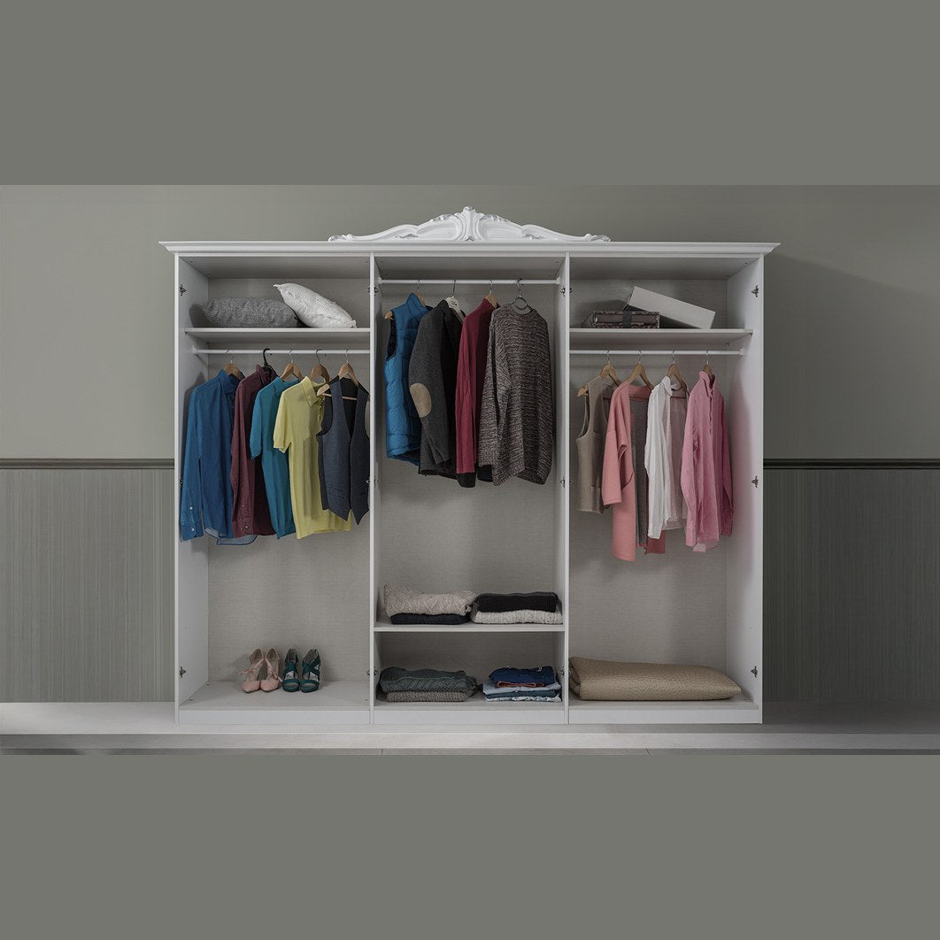 Dormitor complet Luisa Bianco Silver, imaginea 4