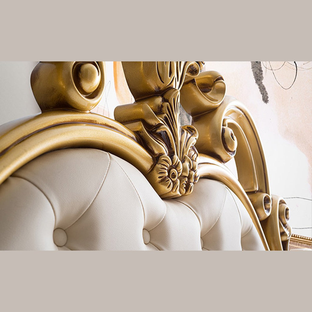 Dormitor complet New Grace Gold, imaginea 5