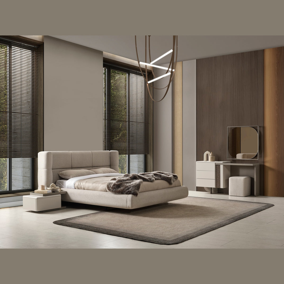 Dormitor complet Zen, imaginea 3