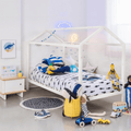 Pat Montessori IMPRES, alb, lemn de pin