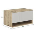 Dulap baie Colos 80 – schiță cu dimensiuni