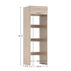 Dulap baie Jergi – schiță cu dimensiuni