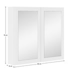 Dulap baie Jump 80 – schiță cu dimensiuni
