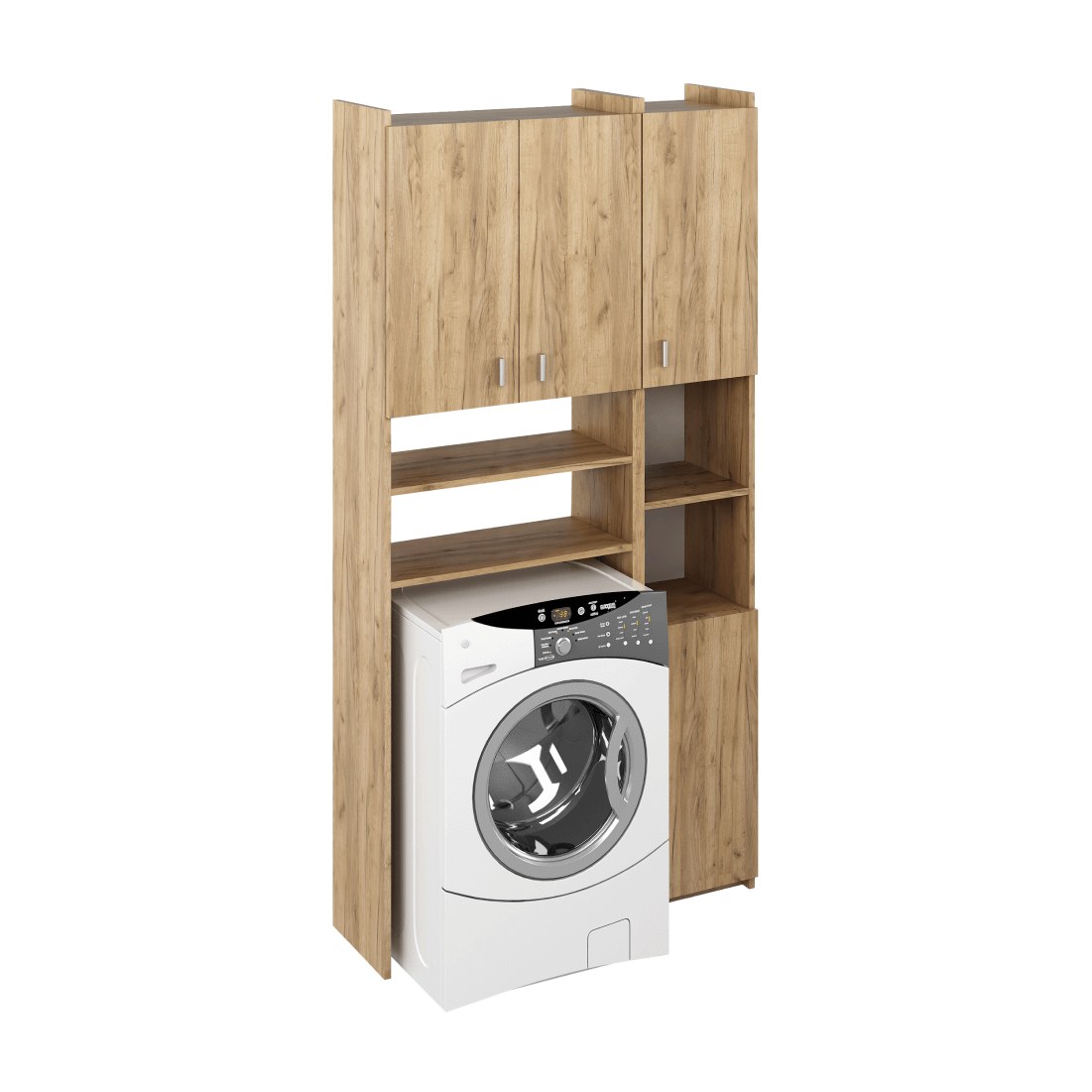 Dulap baie Mirali, maro, vedere din față