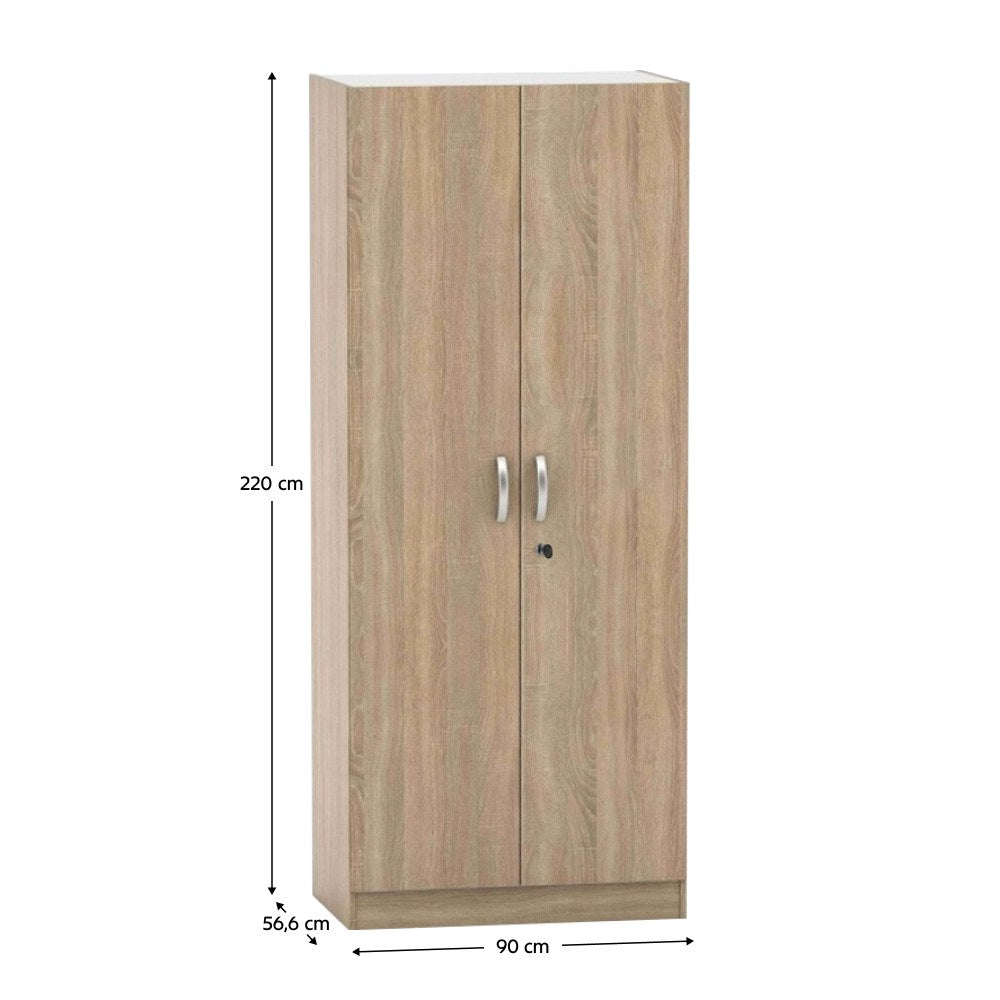 Dulap Betty 2 – schiță cu dimensiuni
