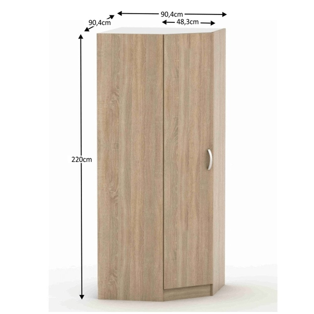Dulap Betty 2 – schiță cu dimensiuni